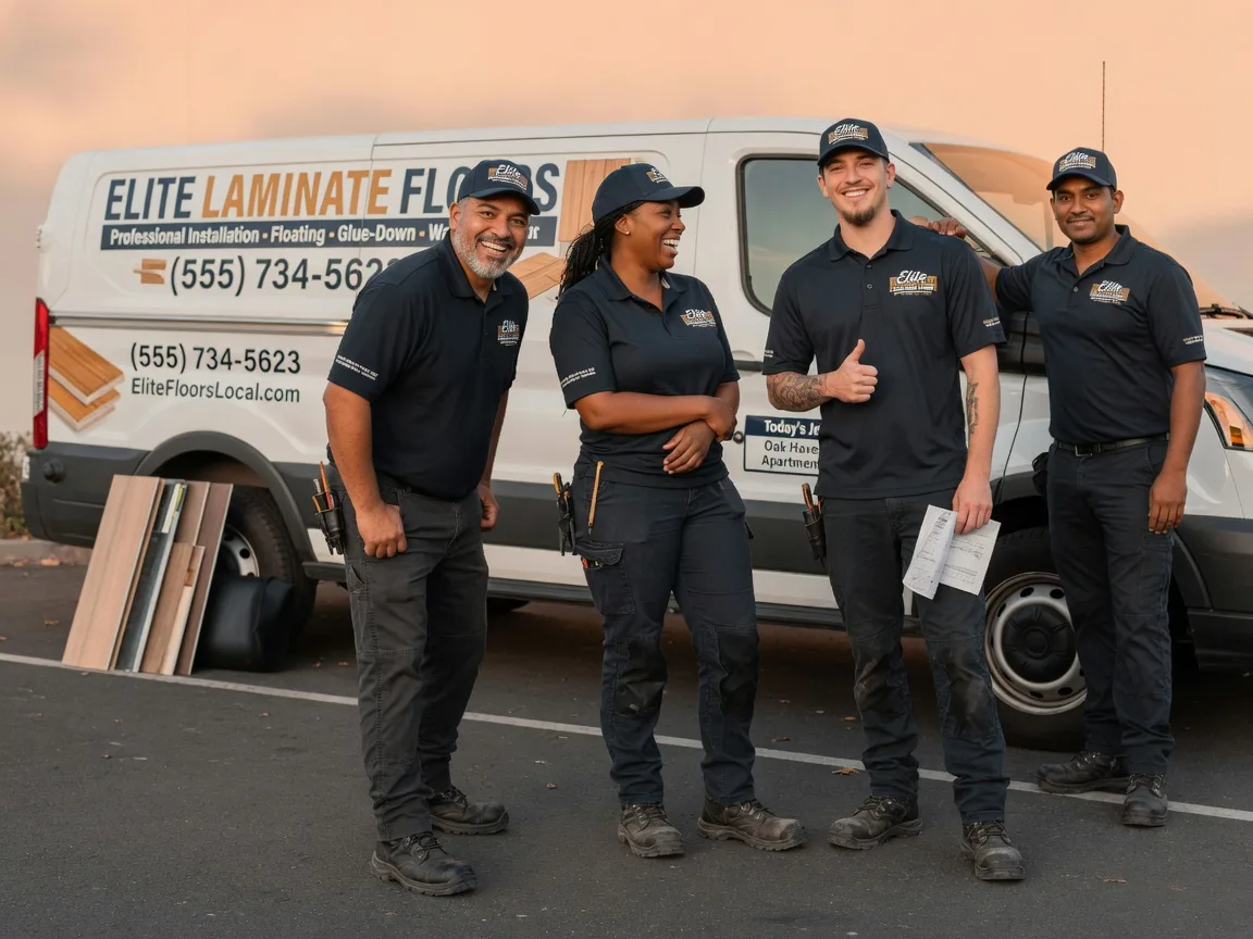 Laminate flooring installation company in Town Creek, AL